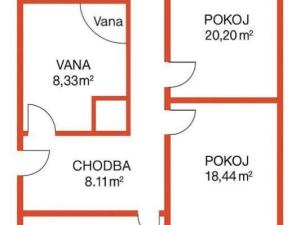 Prodej bytu 2+1, Bor, Přimdská, 62 m2