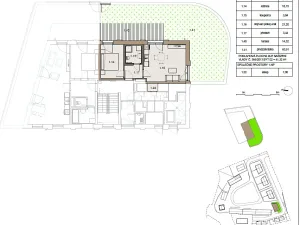 Pronájem bytu 2+kk, Praha - Královice, Ke Tvrzi, 55 m2