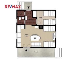 Prodej chaty, Černošín, 46 m2
