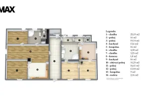 Prodej rodinného domu, Radostov, 187 m2