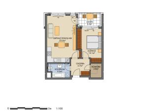 Prodej bytu 2+kk, Praha, Stočesova, 54 m2