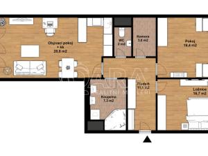 Prodej bytu 3+kk, Praha - Zličín, Sazovická, 94 m2