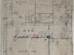 Prodej bytu 4+1, Praha, Kotorská, 62 m2