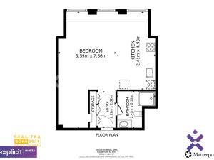 Pronájem bytu 1+kk, Zlín, Lorencova, 42 m2