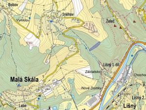 Prodej podílu lesa, Malá Skála, 3582 m2