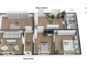 Prodej rodinného domu, Kostelany, 68 m2
