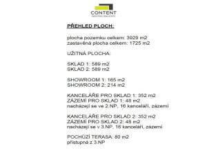 Pronájem skladu, Zlatníky-Hodkovice - Hodkovice, Technologická, 2357 m2