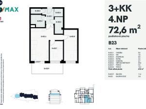 Prodej bytu 3+kk, Karlovy Vary, Šumavská, 79 m2