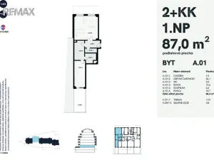 Prodej bytu 2+kk, Karlovy Vary, Šumavská, 87 m2