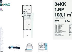 Prodej bytu 3+kk, Karlovy Vary, Šumavská, 103 m2