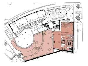 Pronájem obchodního prostoru, Praha - Nusle, Lomnického, 451 m2