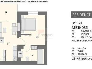 Pronájem bytu 2+kk, Poděbrady - Poděbrady II, Studentská, 47 m2