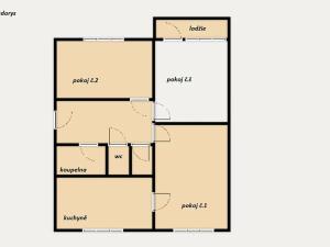 Prodej bytu 3+1, Náchod, Příkopy, 72 m2