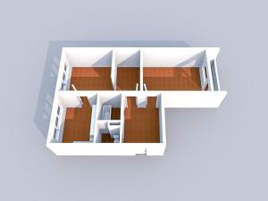 Prodej bytu 3+1, Chomutov, Školní pěšina, 62 m2