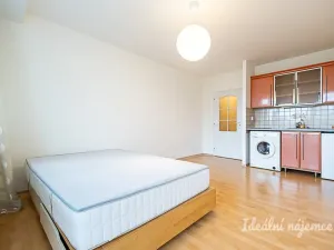 Pronájem bytu 1+kk, Praha - Kobylisy, Kyselova, 22 m2