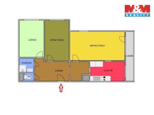 Prodej bytu 3+1, Kutná Hora - Šipší, Opletalova, 76 m2