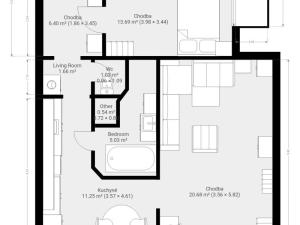 Pronájem bytu 2+1, Brno, Černého, 60 m2