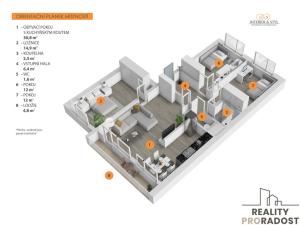 Prodej bytu 4+kk, Praha, Stříbrského, 85 m2