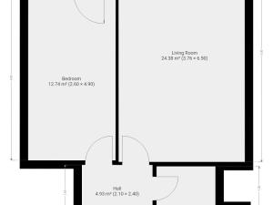 Pronájem bytu 2+kk, Praha - Kamýk, Zimova, 51 m2