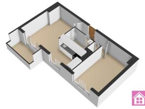 Pronájem bytu 2+1, Břeclav - Poštorná, Gagarinova, 56 m2