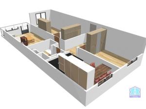 Prodej bytu 3+1, Stříbro, Na Vyhlídce, 73 m2