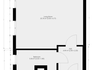 Pronájem bytu 1+kk, Praha - Horní Měcholupy, Padovská, 40 m2