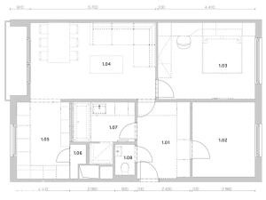 Prodej bytu 3+kk, Náchod, Bílá, 70 m2