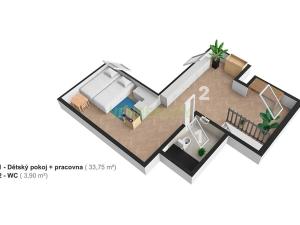 Pronájem bytu 2+kk, Poděbrady, Dr. Horákové, 112 m2