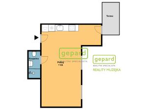 Pronájem bytu 1+kk, Brno, Tišnovská, 32 m2