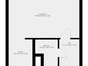 Pronájem bytu 1+kk, Praha - Krč, Tavolníková, 35 m2