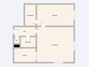 Pronájem bytu 2+kk, Praha - Dejvice, Kafkova, 56 m2