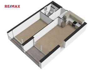 Pronájem bytu 2+kk, Starý Plzenec, Smetanova, 64 m2