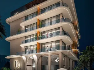 Prodej bytu 1+kk, Taqah, Omán, 61 m2