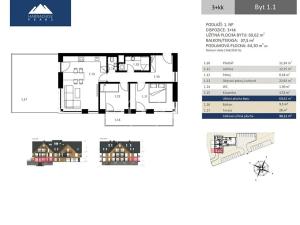 Prodej bytu 3+kk, Harrachov, 60 m2