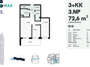 Prodej bytu 3+kk, Karlovy Vary, Šumavská, 67 m2