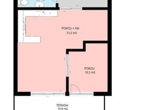 Pronájem bytu 2+kk, Brno, Kopečná, 55 m2