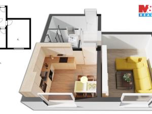 Prodej bytu 1+1, Vamberk, Struha, 32 m2