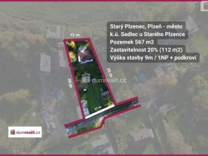 Prodej pozemku pro bydlení, Starý Plzenec - Sedlec, Na Štice, 567 m2