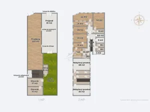 Prodej obchodního prostoru, Polná, Husovo náměstí, 654 m2