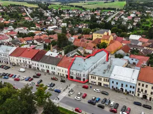 Prodej obchodního prostoru, Polná, Husovo náměstí, 654 m2
