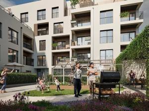 Prodej bytu 1+kk, Praha - Hlubočepy, Silurská, 39 m2