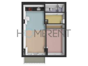 Pronájem bytu 2+kk, Praha, Ruská, 54 m2