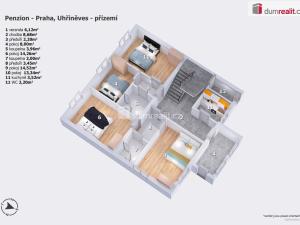 Prodej rodinného domu, Praha - Uhříněves, Přátelství, 200 m2