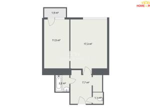 Prodej bytu 2+kk, Praha - Vysočany, Kolbenova, 44 m2
