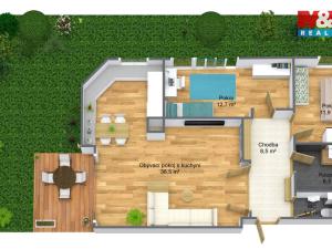 Prodej bytu 3+kk, Praha - Hloubětín, 80 m2