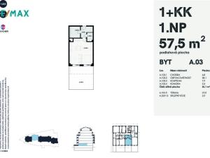Prodej bytu 1+kk, Karlovy Vary, Šumavská, 56 m2