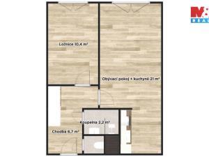 Pronájem bytu 2+kk, Lysá nad Labem - Litol, Na Vysoké mezi, 42 m2