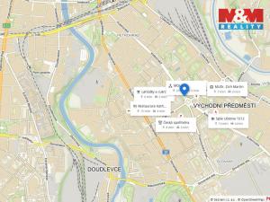 Pronájem bytu 3+1, Plzeň - Východní Předměstí, náměstí Generála Píky, 69 m2