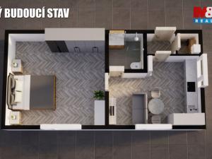 Prodej bytu 2+kk, Smržovka, Husova, 42 m2