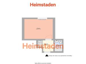 Pronájem bytu 1+kk, Havířov - Město, Československé armády, 21 m2
